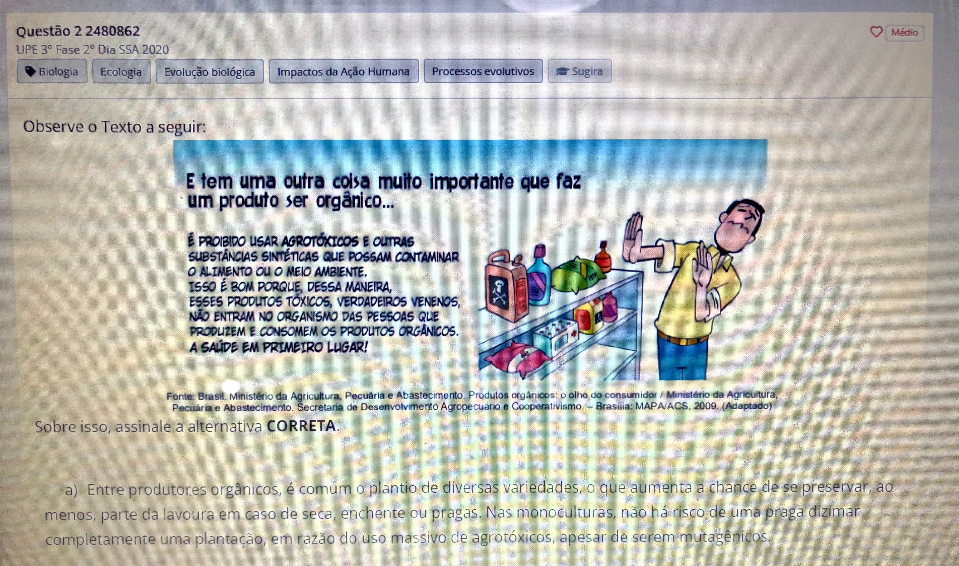 Como fazer essa tbm? Poderia explicar alternativa por altern - Explicaê